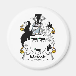 Metcalf Family Crest Magneet
