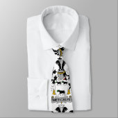 Metcalfe Family Crest Stropdas (Gebonden)