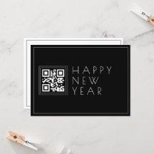 Meteen QR-code maken | Stijlvol Gelukkig Nieuwjaar