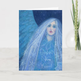 Metelitsa Sneeuwmeisje Snegurochka-kerstengel Feestdagen Kaart