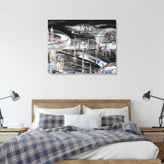 Metempirisch verpakt canvas afdruk (Insitu (Slaapkamer))