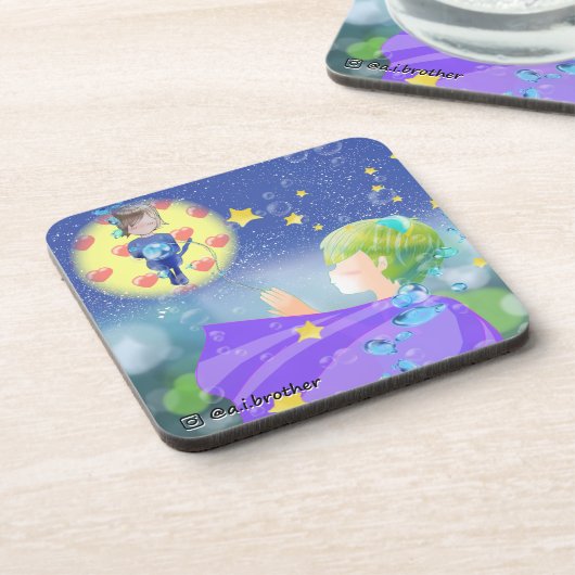 Meteo & Nez Coaster コースター Bier Onderzetter (Linkerzijde)