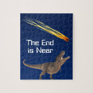 Meteor Dinosaur End is bijna een ramp Legpuzzel