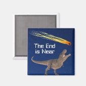 Meteor Dinosaur End is bijna een ramp Magneet (Voorkant / Achterkant)
