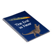 Meteor Dinosaur End is bijna een ramp Notitieboek (Rechterzijde)