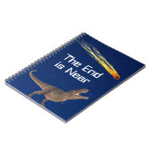 Meteor Dinosaur End is bijna een ramp Notitieboek (Linkerzijde)