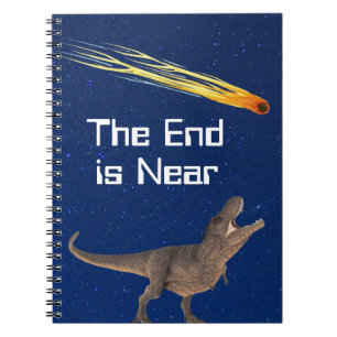 Meteor Dinosaur End is bijna een ramp Notitieboek