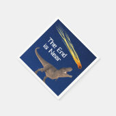 Meteor Dinosaur End is bijna een ramp Servet (Hoek)