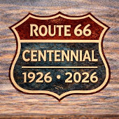 Meteor Krater Arizona Route 66 Poster