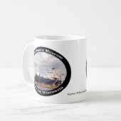 Meteor ovaal mok (Voorkant links)