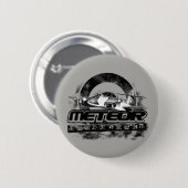 Meteor Pinback Button Button (Voorkant /achterkant)