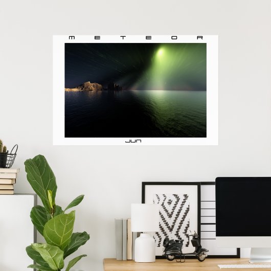 Meteor Poster (Thuiskantoor)