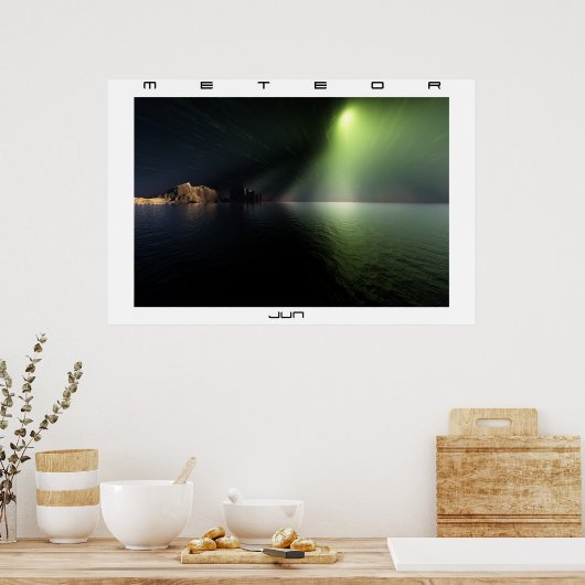 Meteor Poster (Keuken)