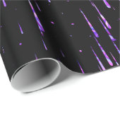 Meteor Rain - Paars Cadeaupapier (Rol Hoek)