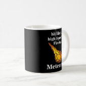 Meteor Shooting Star Fireball Meteor Koffiemok (Voorkant rechts)