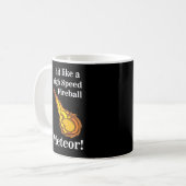 Meteor Shooting Star Fireball Meteor Koffiemok (Voorkant links)