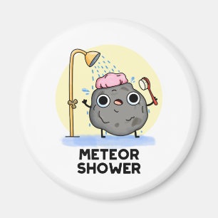 Meteor Shower Funny Science Pun Magneet