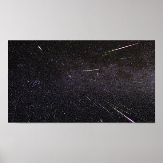 Meteor Shower Poster (Voorkant)