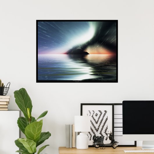 Meteor Shower Poster (Thuiskantoor)