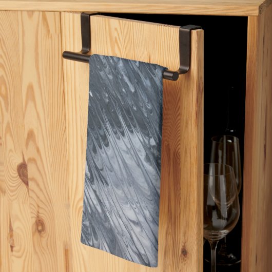 Meteor Shower Red Heart Kitchen Towel Theedoek (Derde Gevouwen)