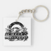 Meteor Sleutelhanger Acryl Sleutelhanger (Achterkant)