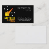 Meteor Visitekaartje (Voorkant / Achterkant)