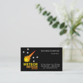 Meteor Visitekaartje (Staand voorkant)