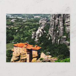 Meteora Greece Mok Briefkaart