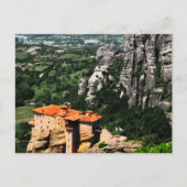 Meteora Greece Mok Briefkaart (Voorkant)