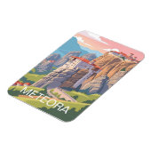 Meteora Greece Travel Magneet (Linkerzijde)