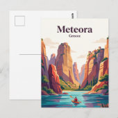 Meteora, Griekenland Briefkaart (Voorkant / Achterkant)