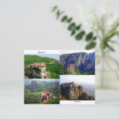 Meteora - Griekenland Briefkaart (Staand voorkant)