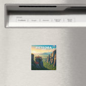 Meteora Griekenland dageraad Magneet (Insitu (Vaatwasser))