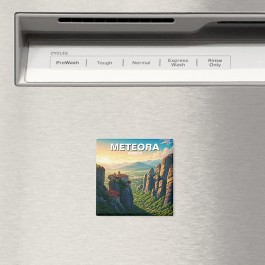 Meteora Griekenland dageraad Magneet (Insitu (Vaatwasser))