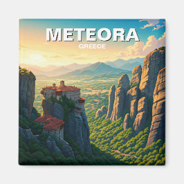 Meteora Griekenland dageraad Magneet