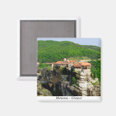 Meteora - Griekenland Magneet (Voorkant / Achterkant)