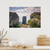 Meteora, Griekenland Poster (Keuken)