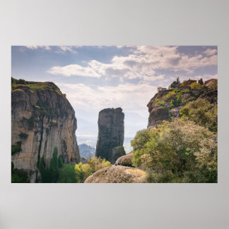 Meteora, Griekenland Poster