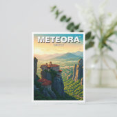 Meteora Griekenland Reizen Briefkaart