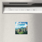 Meteora Griekenland Reizen Magneet (Insitu (Vaatwasser))