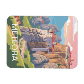 Meteora Griekenland Reizen Magneet (Horizontaal)