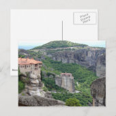Meteora Klooster 2 Briefkaart (Voorkant / Achterkant)