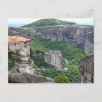 Meteora Klooster 2 Briefkaart