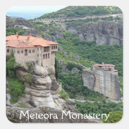 Meteora klooster 2 Sticker