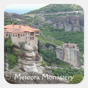 Meteora klooster 2 Sticker