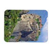 Meteora klooster uitzicht koelkastmagneet magneet (Horizontaal)