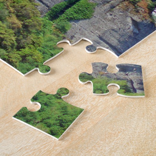 Meteora klooster uitzicht puzzel legpuzzel (Zijkant)