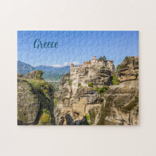 Meteora kloosters, Griekenland Jigzaag Puzzle Legpuzzel