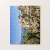 Meteora kloosters, Griekenland Legpuzzel (Verticaal)
