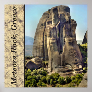 Meteora Rock, Griekenland Foto Poster